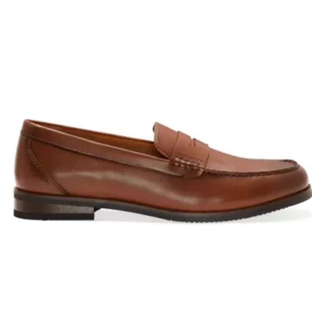 Stafford Flint Mens Moc Closed Toe Loafers Brown Size 11M Stafford Men main image 4