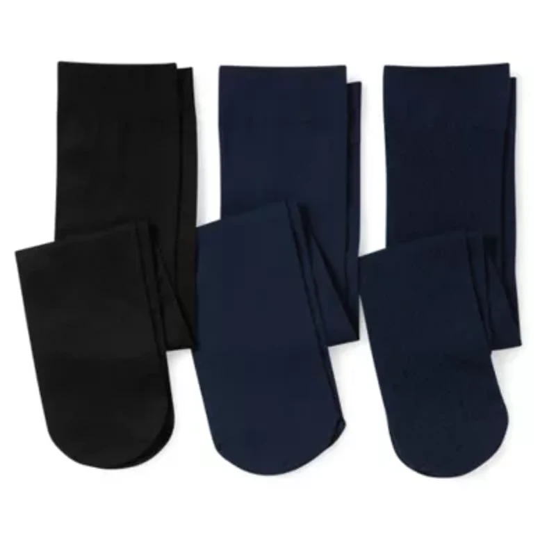 Mixit Womens 3 Pair Plus Tall Trouser Socks