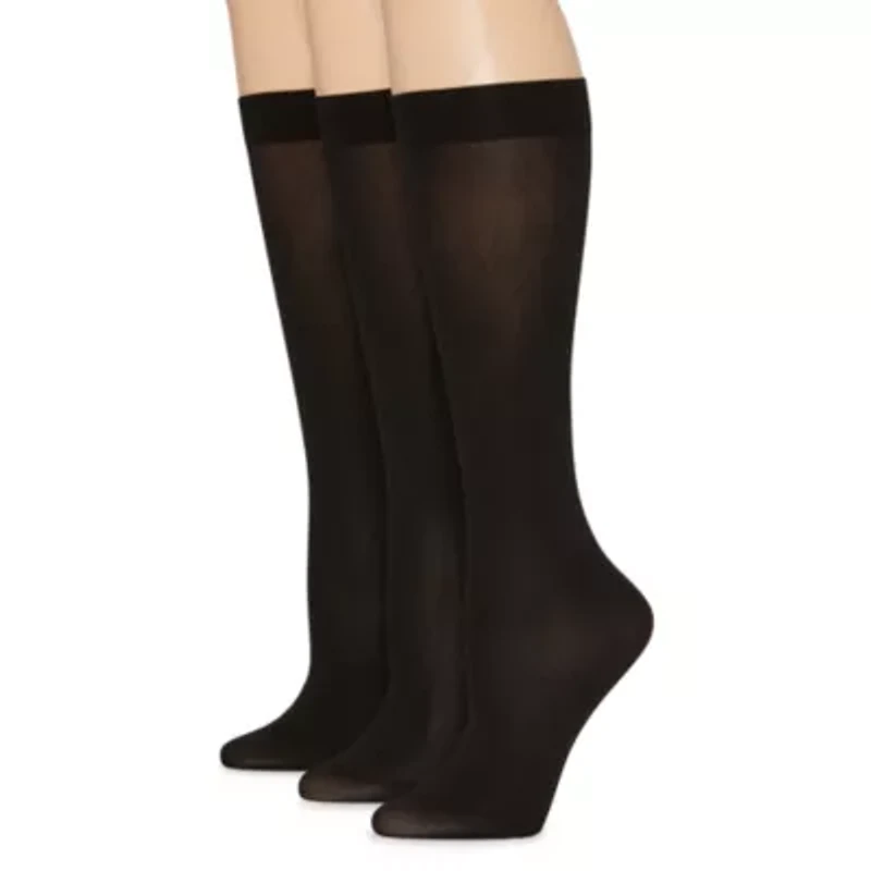 Mixit Womens 3 Pair Trouser Socks