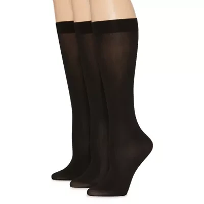 Mixit Womens 3 Pair Trouser Socks