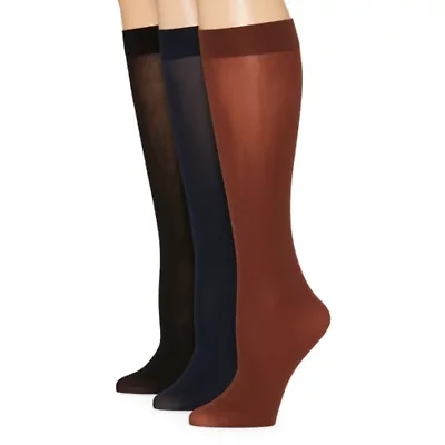Mixit Womens 3 Pair Trouser Socks