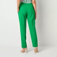 Black Label by Evan-Picone Womens Classic Fit Straight Suit Pant