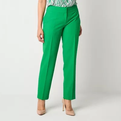 Black Label by Evan-Picone Womens Classic Fit Straight Suit Pant