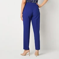 Black Label by Evan-Picone Womens Classic Fit Straight Suit Pant