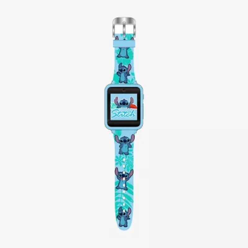 Disney Collection Lilo & Stitch Girls Multi-Function Blue Smart Watch Las4029jc