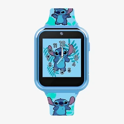 Disney Collection Lilo & Stitch Girls Multi-Function Blue Smart Watch Las4029jc