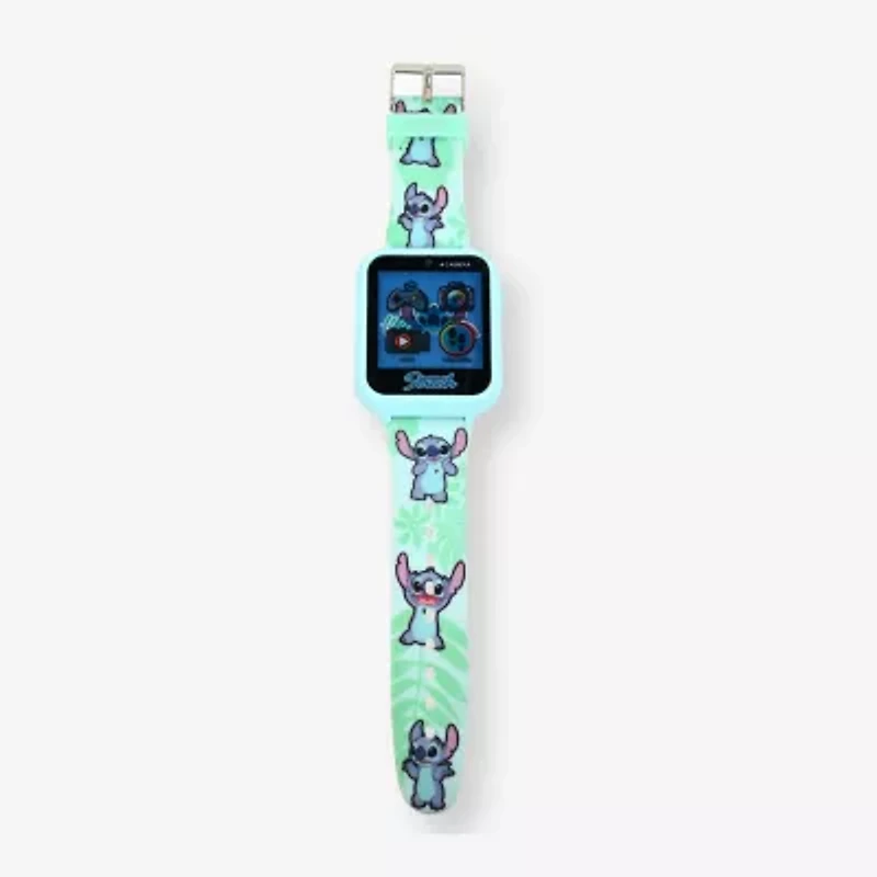 Disney Collection Lilo & Stitch Girls Multi-Function Blue Smart Watch Las4029jc