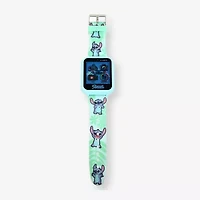 Disney Collection Lilo & Stitch Girls Multi-Function Blue Smart Watch Las4029jc