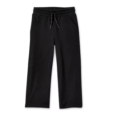Okie Dokie Active Toddler & Little Girls Wide Leg Regular Fit Pull-On Pant