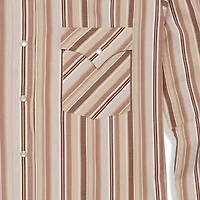 Ely Cattleman Textured Stripe Mens Long Sleeve Western Shirt