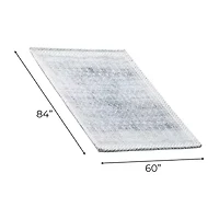 Linery Neve Distressed Tribal Washable Skid Resistant 5'X7' Indoor Rectangular Area Rug