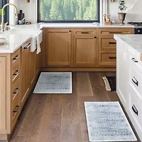 Linery Neve 2-pc. Distressed Tribal Washable Skid Resistant Indoor Rectangular Rug Set