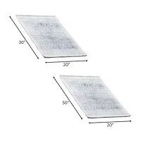 Linery Neve 2-pc. Distressed Tribal Washable Skid Resistant Indoor Rectangular Rug Set