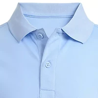 IZOD Little & Big Boys Short Sleeve Wrinkle Resistant Moisture Wicking Polo Shirt