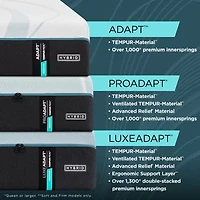 TEMPUR-Adapt 2.0 11" Medium Hybrid Tight Top - Mattress Only