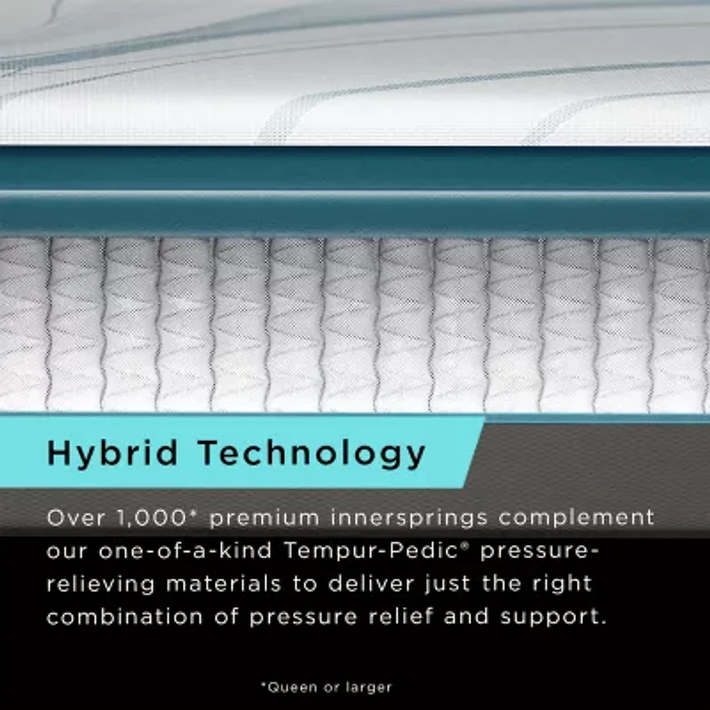 TEMPUR-Adapt 2.0 11" Medium Hybrid Tight Top - Mattress Only