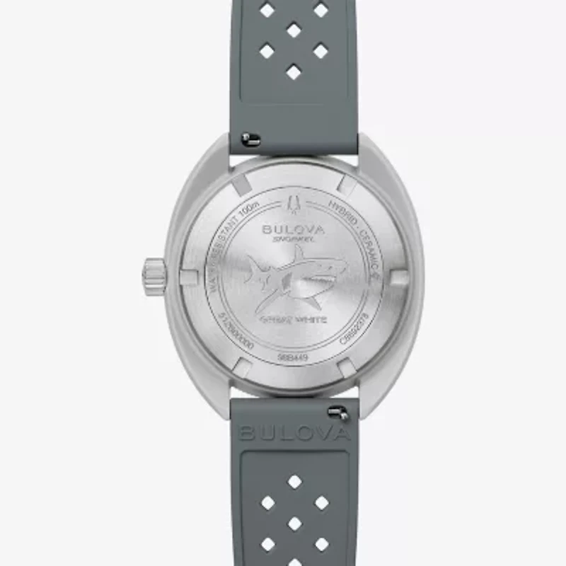 Bulova Unisex Adult Gray Strap Watch 98b449