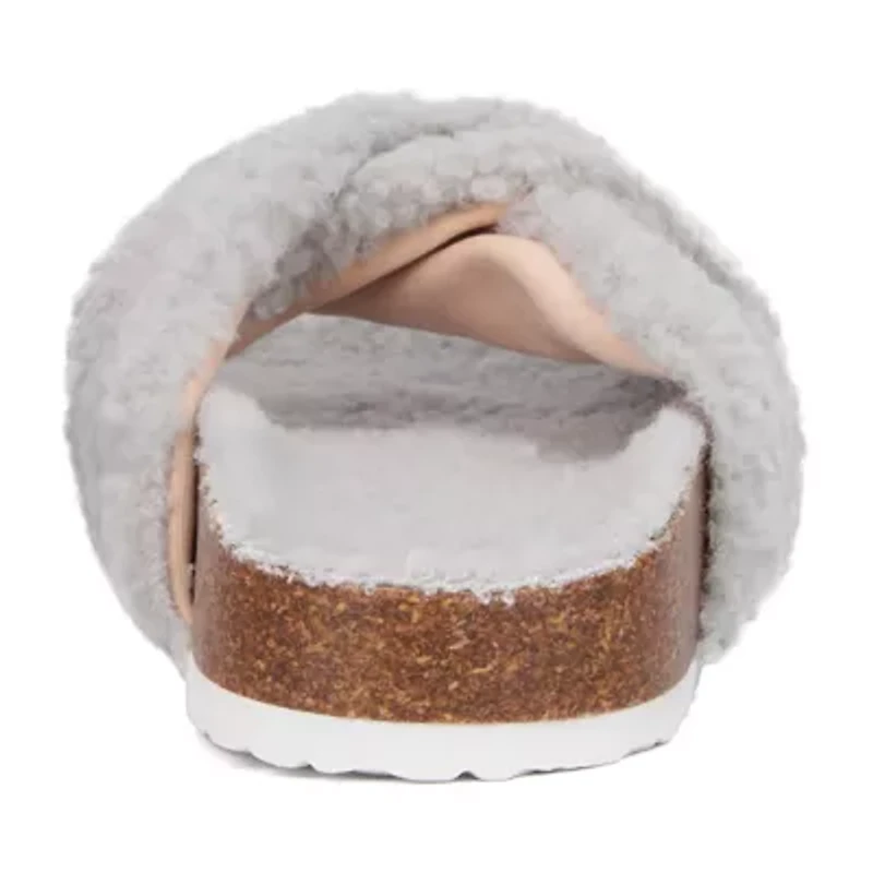 Olivia Miller Womens Gloria Slide Sandals