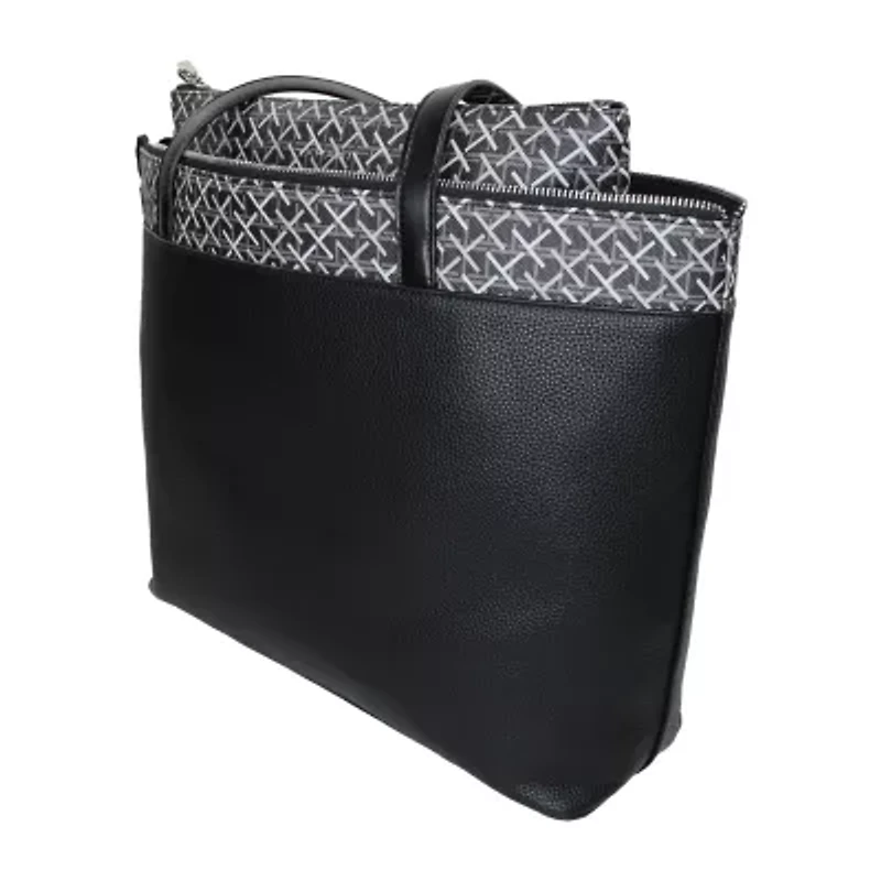 Tahari Commuter Multi Compartment Tote Bag