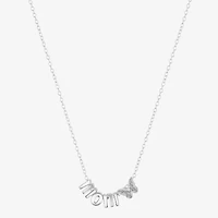 Footnotes Freeform Womens Cubic Zirconia 16 Inch Strand Necklace