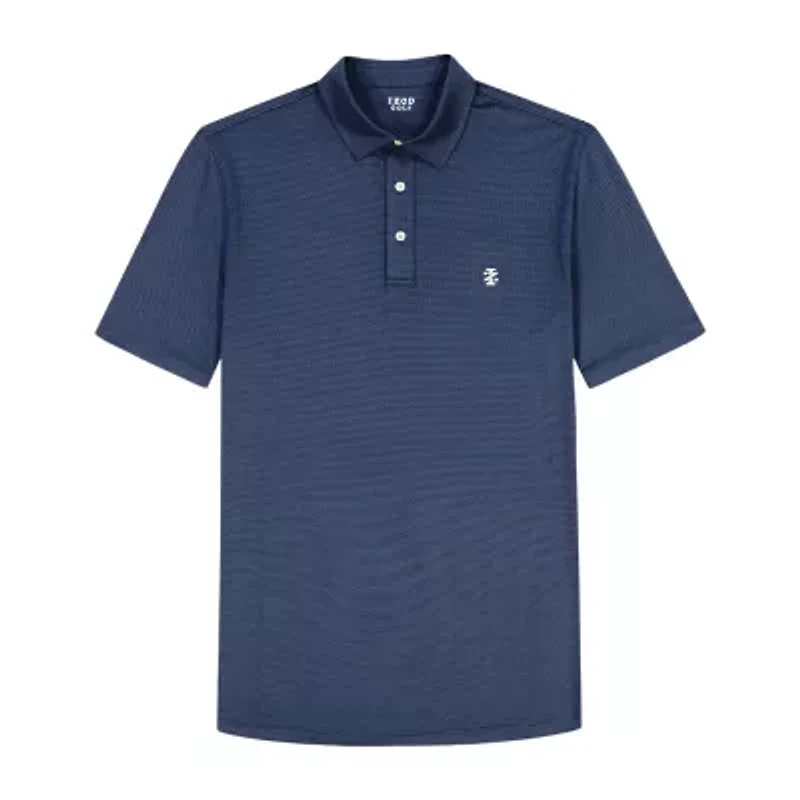 IZOD Performance Mesh Mens Regular Fit Short Sleeve Polo Shirt
