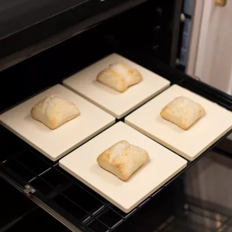 Old Stone Pizza Kitchen Cordierite 4-pc. Pizza Stone Set