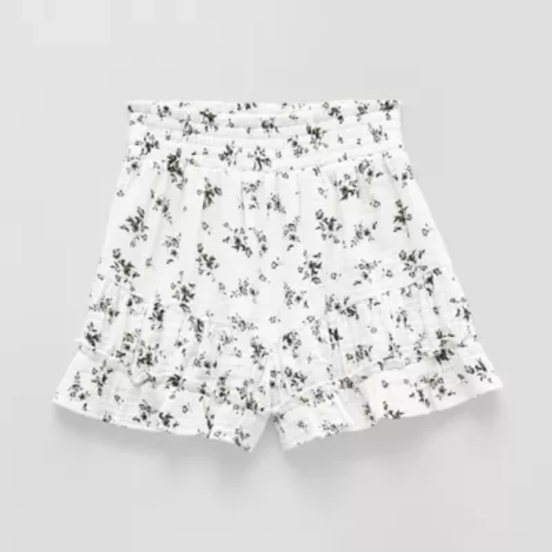 Thereabouts Little & Big Kid Girls Pull-On Short