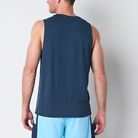Xersion Seamed Mens Round Neck Sleeveless Muscle T-Shirt