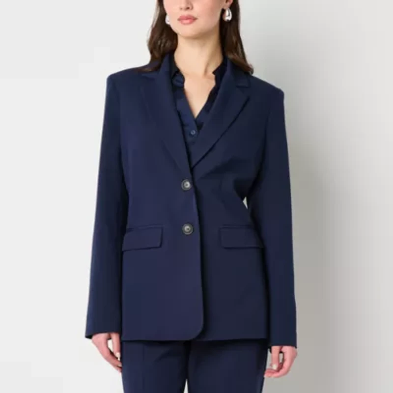 Worthington Womens Regular Fit Blazer