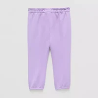 Okie Dokie Baby Girls Cuffed Regular Fit Pull-On Pant