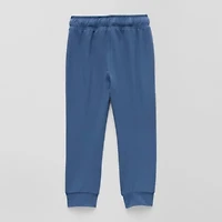 Okie Dokie Active Toddler & Little Boys Moisture Wicking Cuffed Regular Fit Jogger Pant