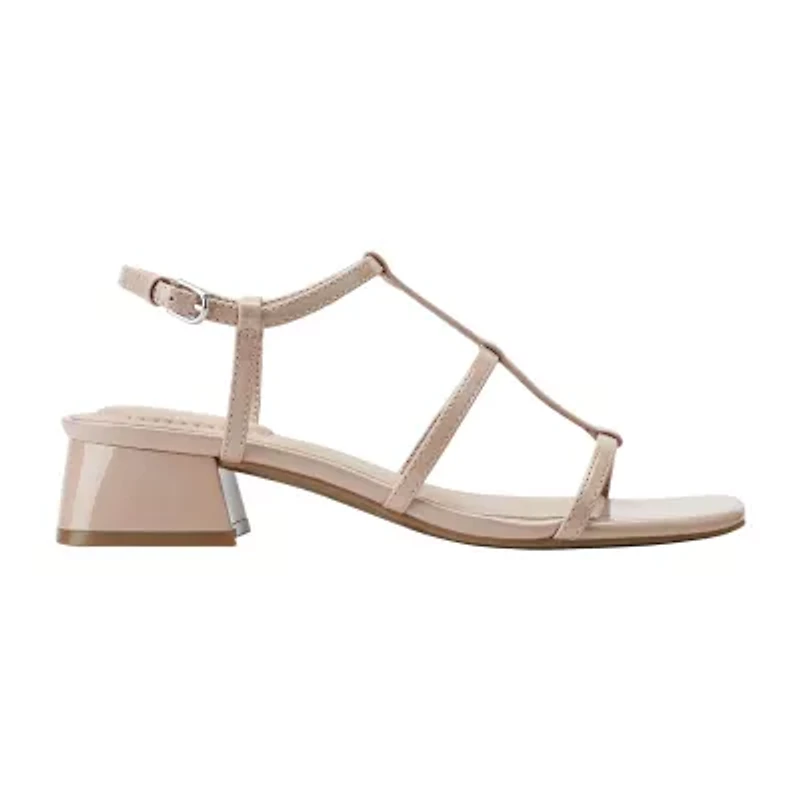 BANDOLINO Womens Pakera Heeled Sandals