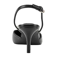 BANDOLINO Pracen Womens Pointed Closed Toe Cone Heel Pumps