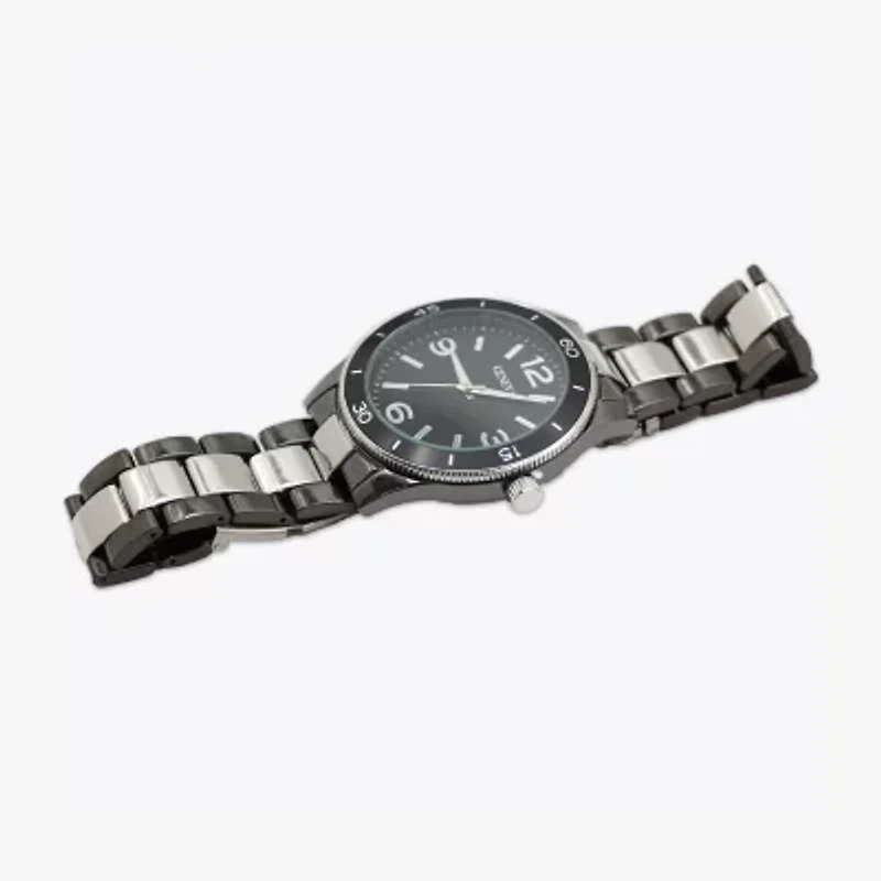 Geneva Mens Two Tone Bracelet Watch Mac8179jc