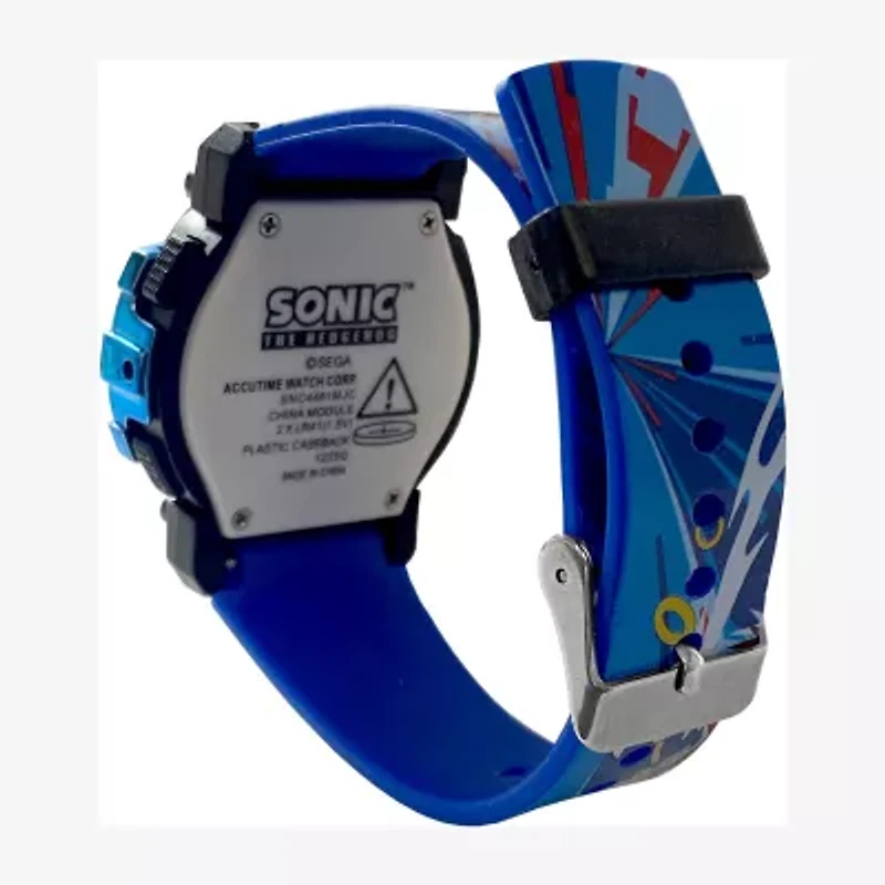 Sonic the Hedgehog Boys Digital Multicolor Watch Boxed Set Snc4481mjc