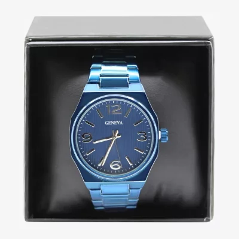 Geneva Mens Blue Bracelet Watch Mac8178jc