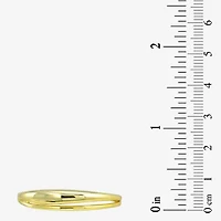 Silver Addiction Womens 14K Gold Over Silver Bangle Bracelet
