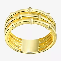 Silver Addiction Girls 8.5MM 14K Gold Over Silver Band