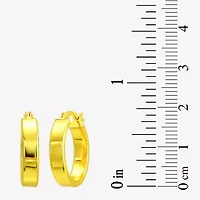 Womens 14K Gold Over Silver 3 Pair Earring Set
