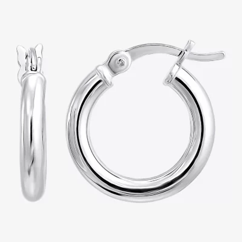 Womens Sterling Silver Round 6 Pair Earring Set