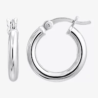 Womens Sterling Silver Round 6 Pair Earring Set