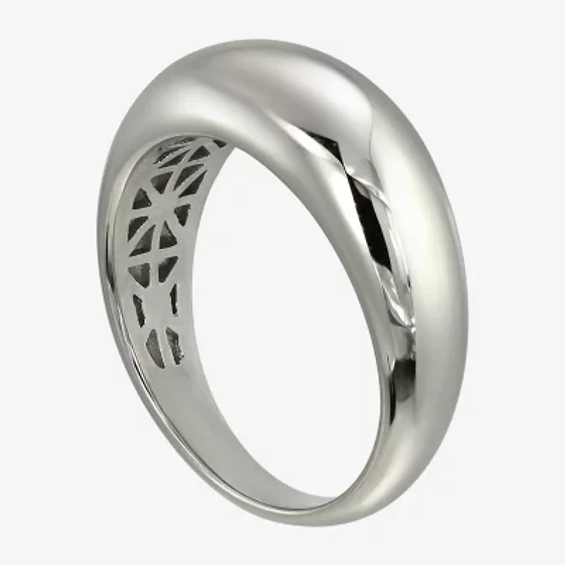 Silver Addiction Womens 7.5MM Sterling Silver Band