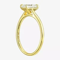 Silver Addiction Womens White Cubic Zirconia 14K Gold Over Silver Bridal Set