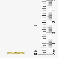 Silver Addiction Womens White Cubic Zirconia 14K Gold Over Silver Bridal Set