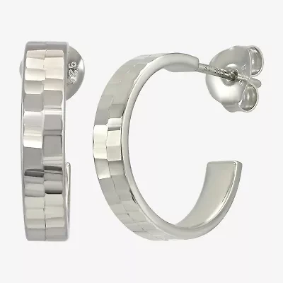 Sterling Silver 18mm Stud Earrings