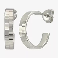 Sterling Silver 18mm Stud Earrings