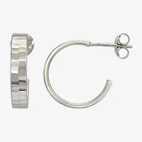 Sterling Silver 18mm Stud Earrings