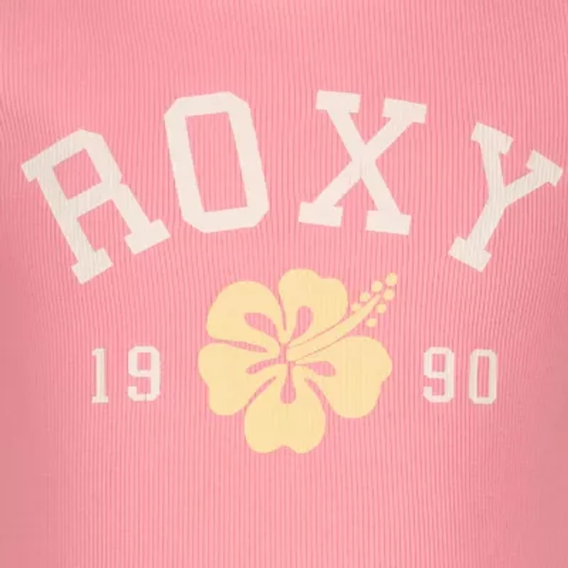 Roxy Big Kid Girls Crew Neck Sleeveless Tank Top