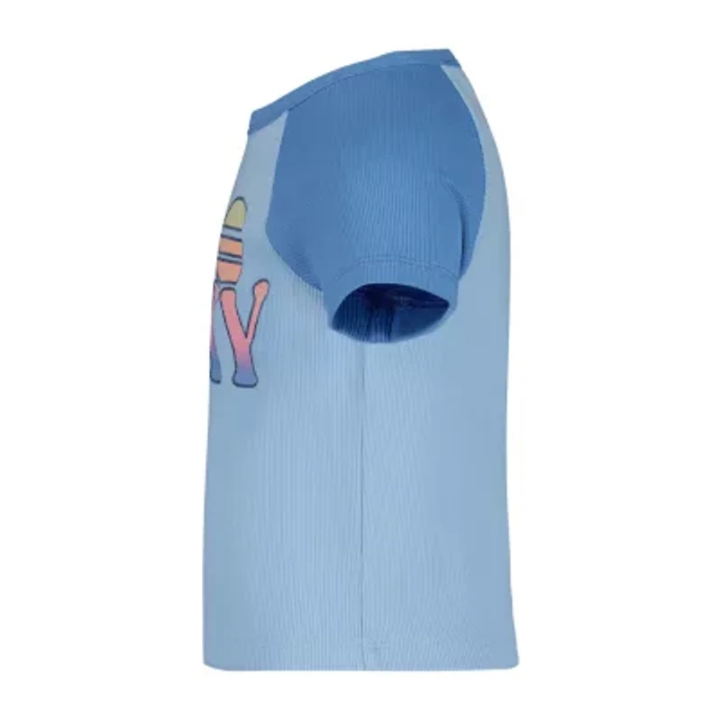 Roxy Big Kid Girls Crew Neck Short Sleeve Fitted Graphic T-Shirt