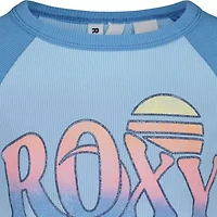 Roxy Big Kid Girls Crew Neck Short Sleeve Fitted Graphic T-Shirt